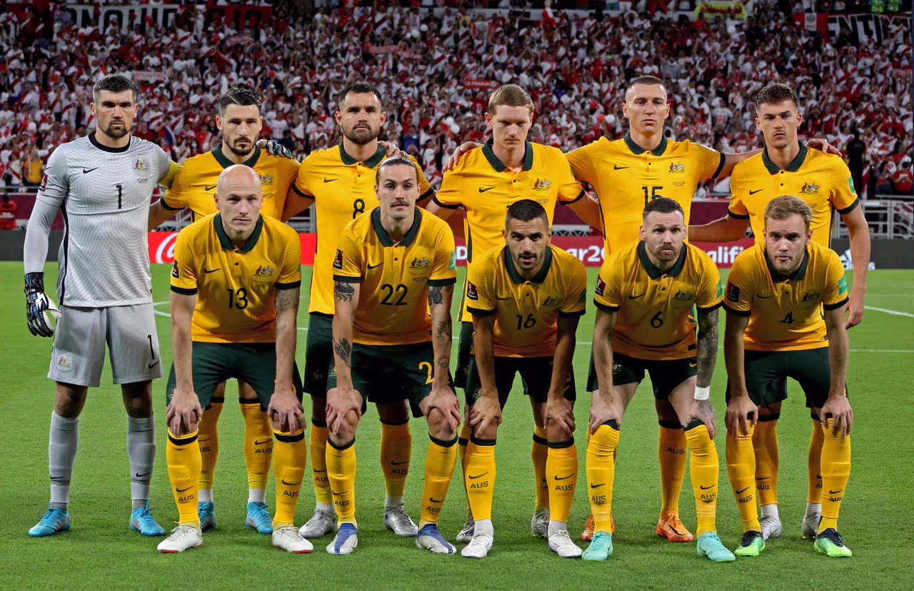 foto do time para Australia