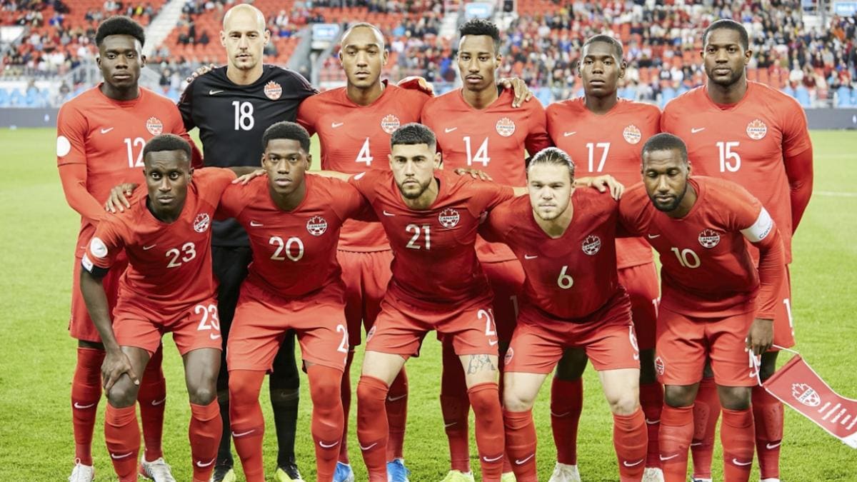 foto do time para Canadá