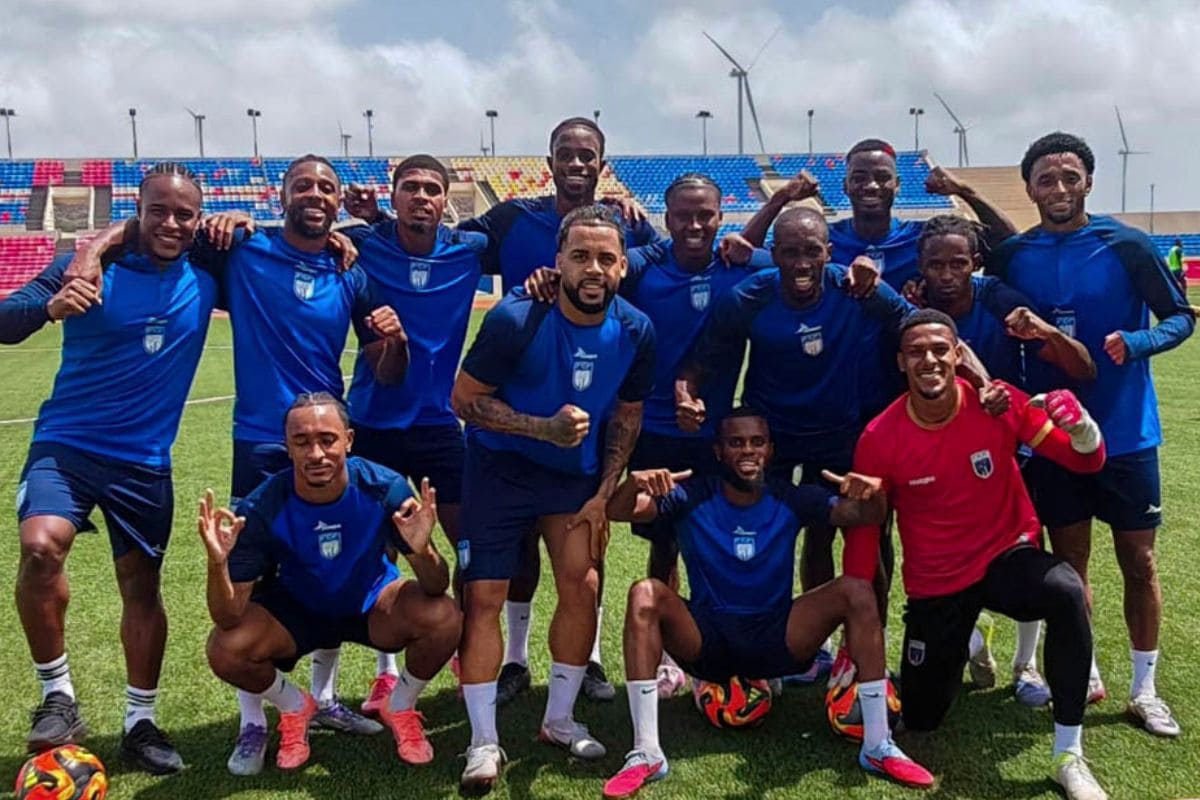 foto do time para Cabo Verde