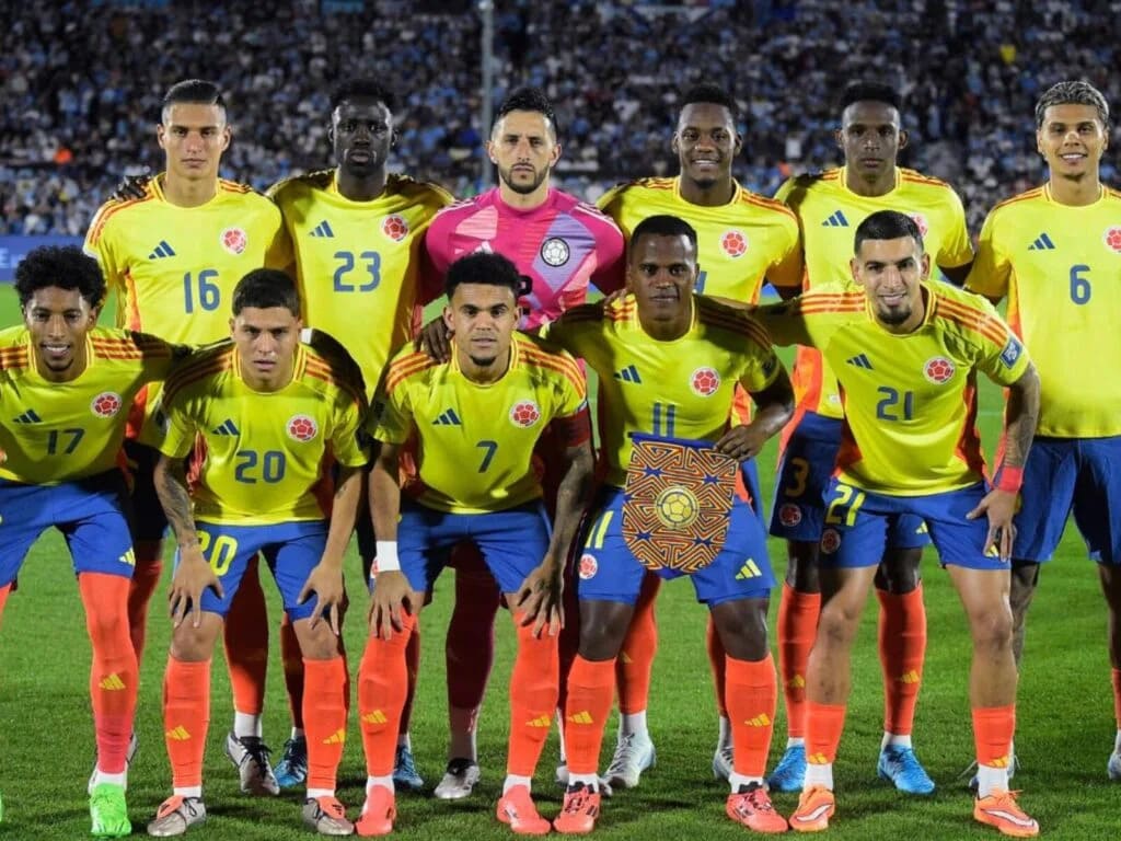 foto do time para Colômbia