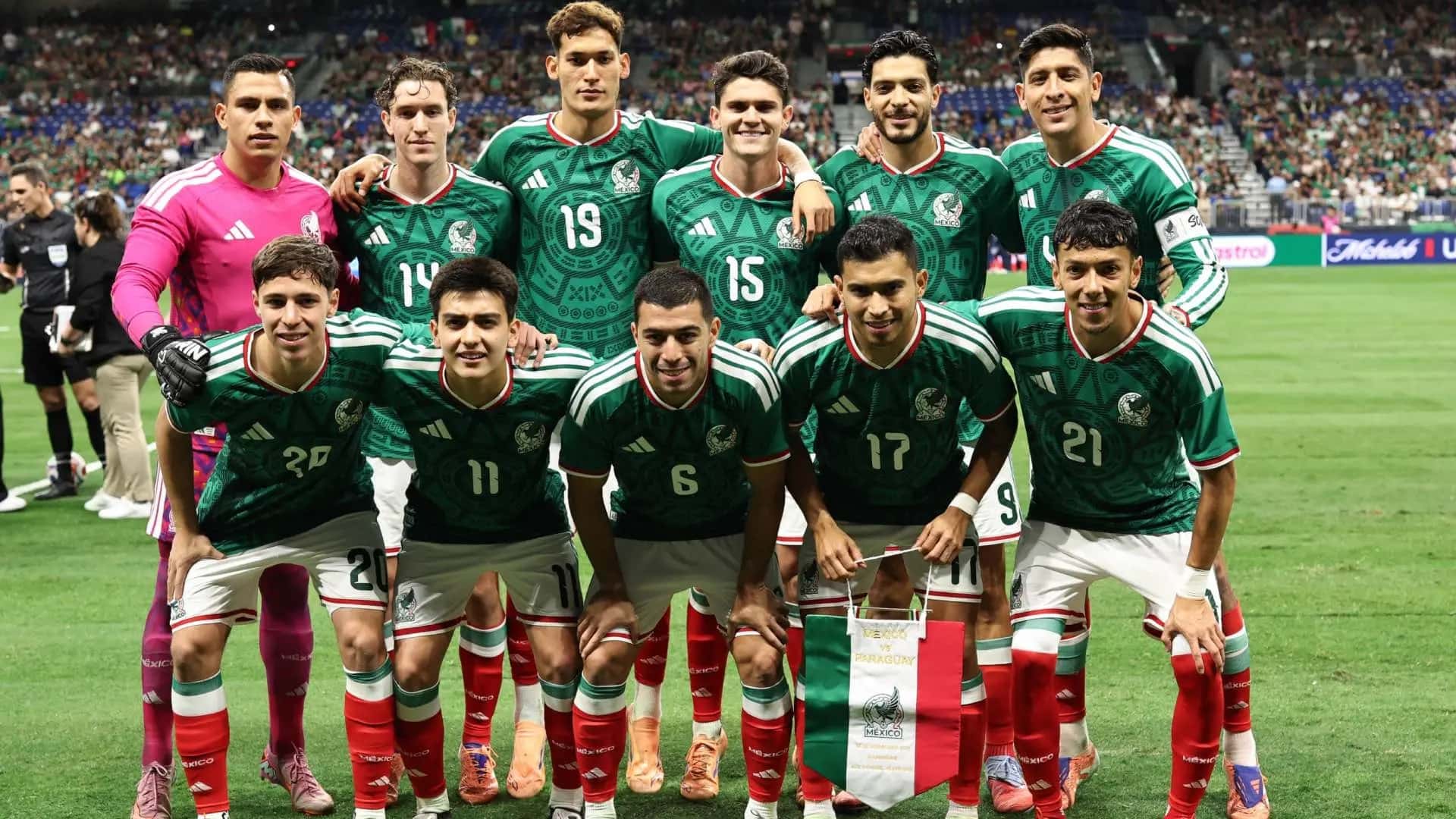 foto do time para México