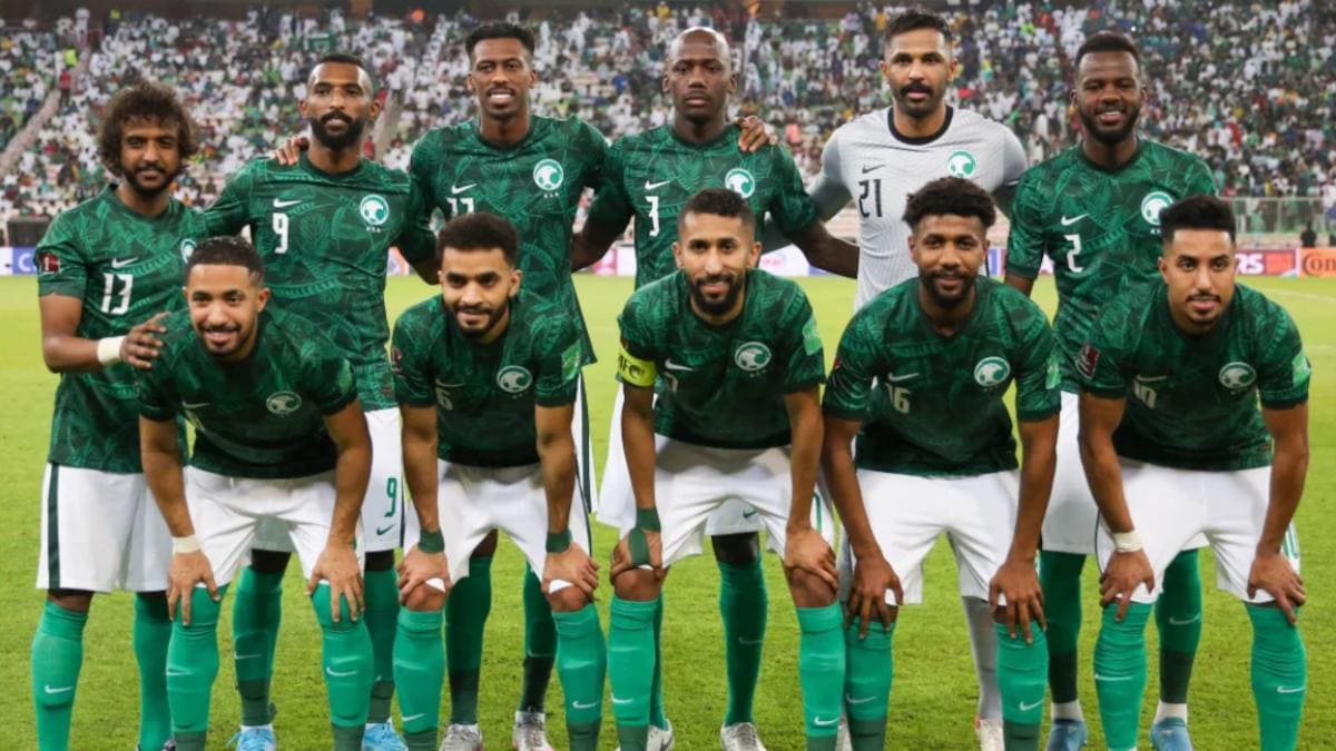 foto do time para Arábia Saudita